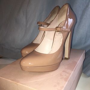 Miu Miu 5” patent leather heels